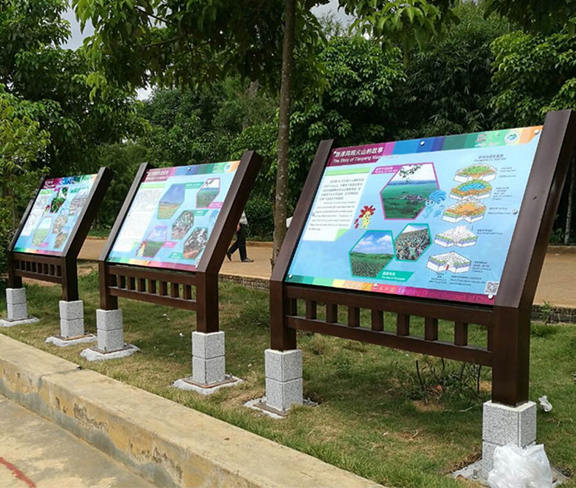 公園景區(qū)介紹牌宣傳欄